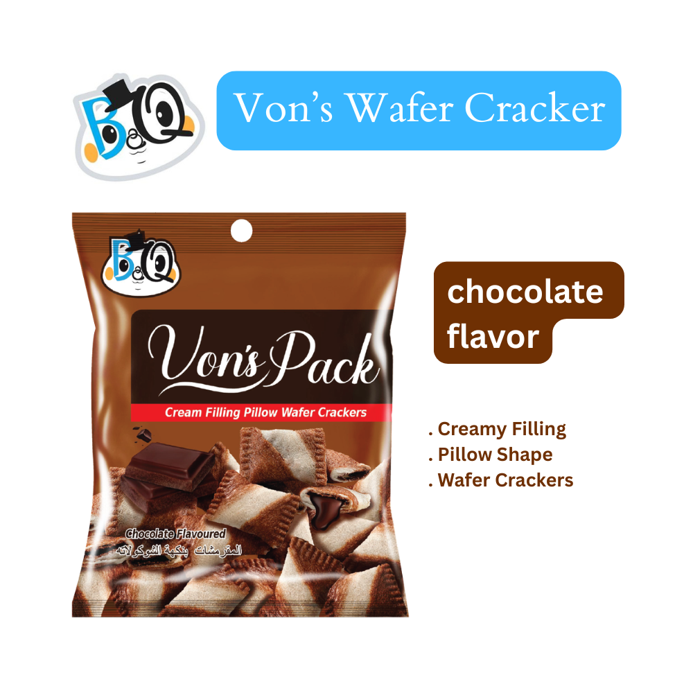 BQ Von’s Pack Crackers - Chocolate (40pcs)