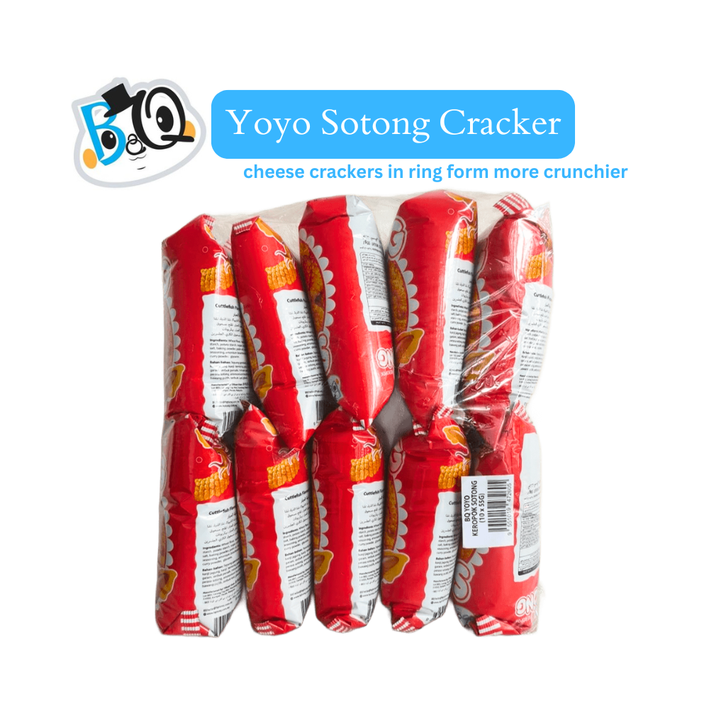 BQ Yoyo Cuttlefish Cracker (Big 10pcs)