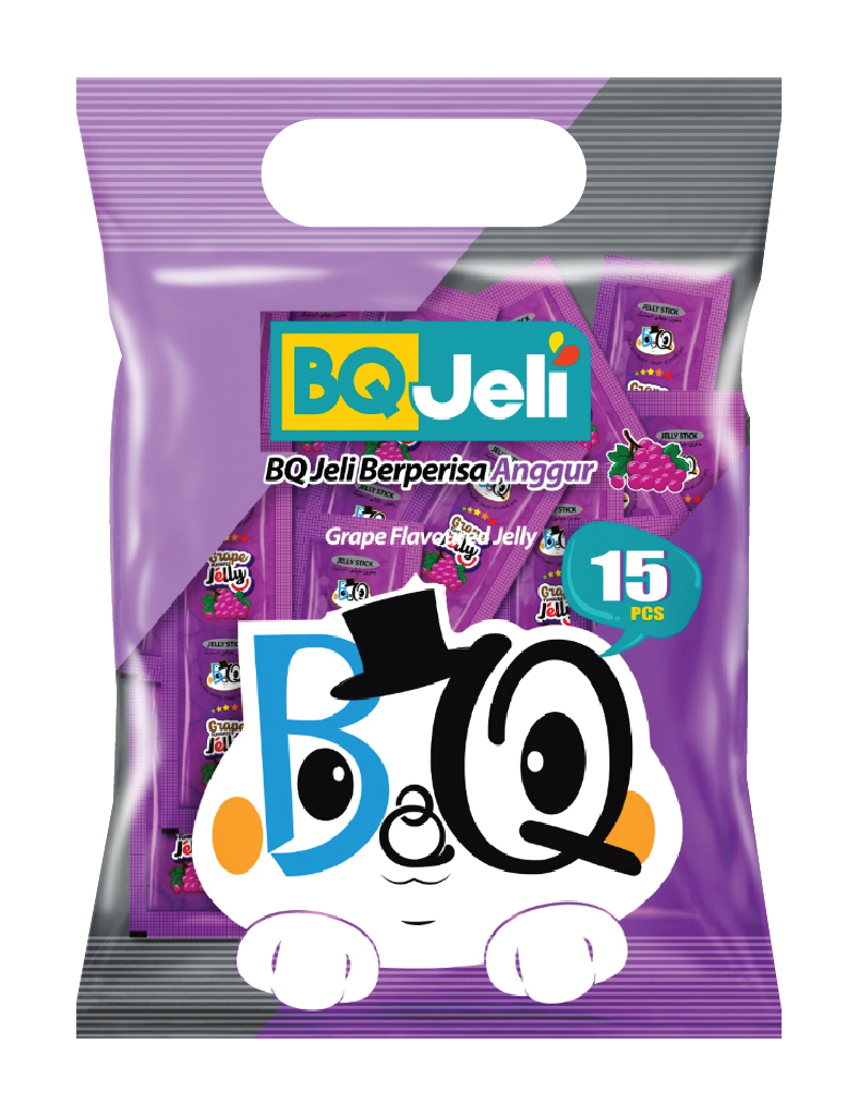Jelly Sticks - Grape Flavour (15 sticks)
