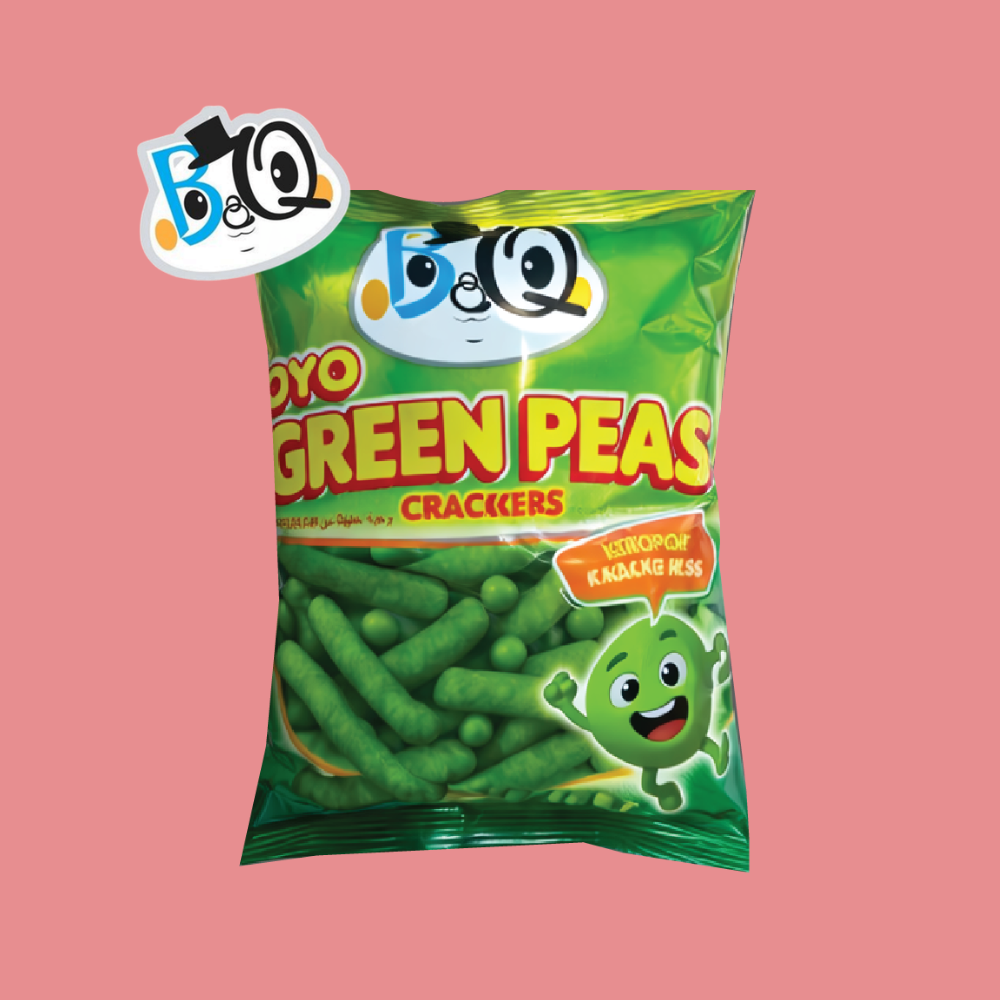 Green Yoyo Peas Snacks (Big 10pcs) (Copy)