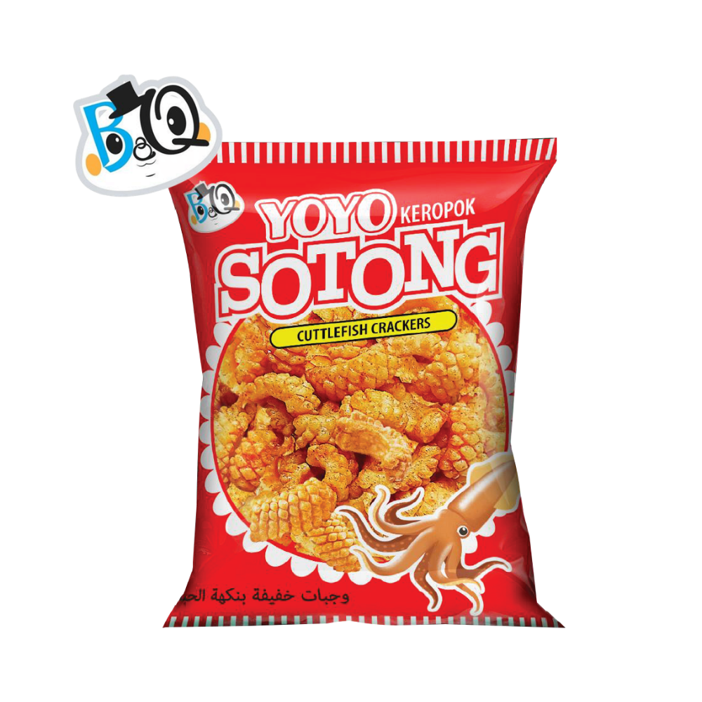 BQ Yoyo Cuttlefish Cracker (Big 10pcs)