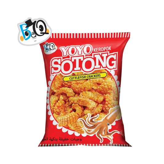 BQ Yoyo Cuttlefish Cracker (Big 10pcs)
