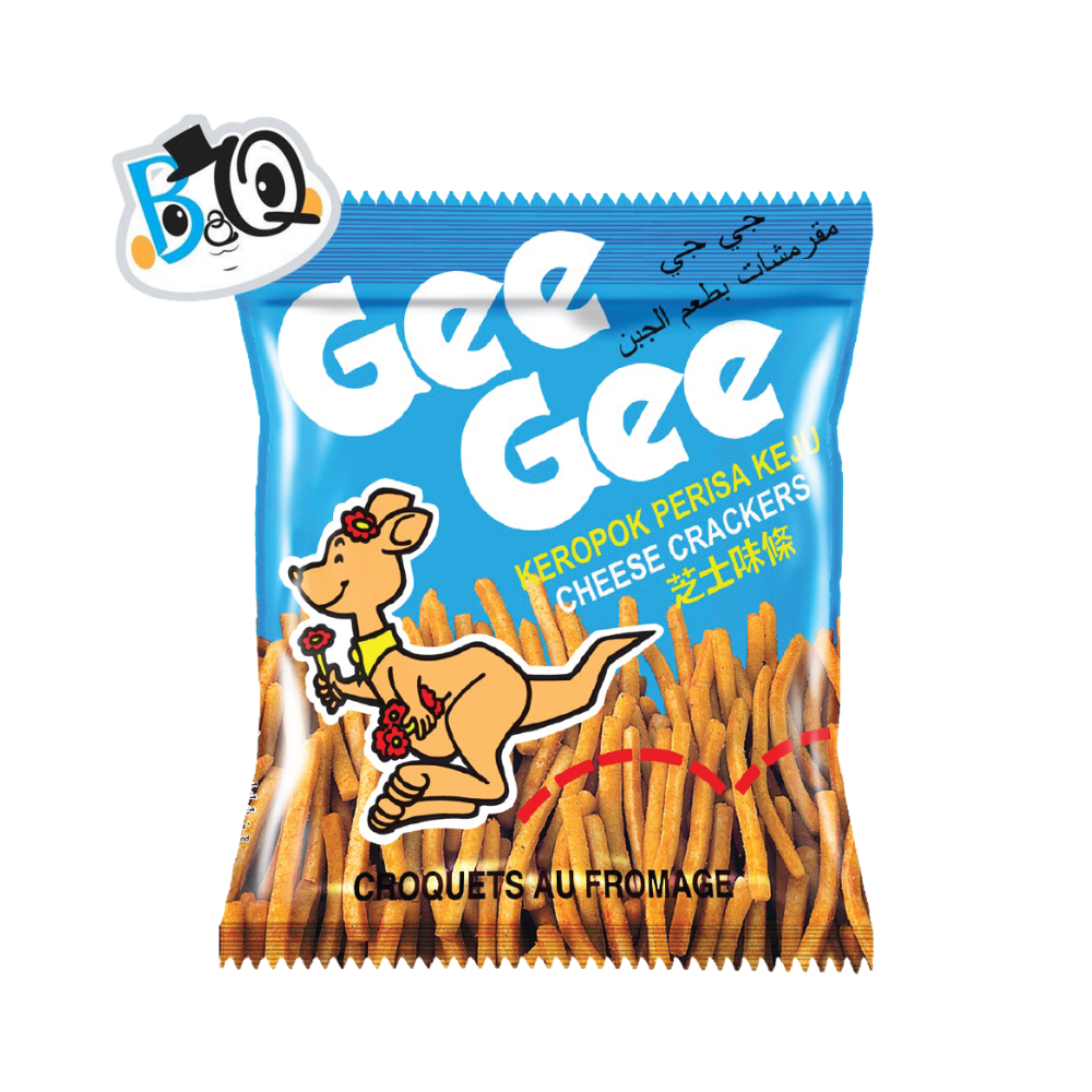 Gee Gee Cheese Cracker 40pcs per bag