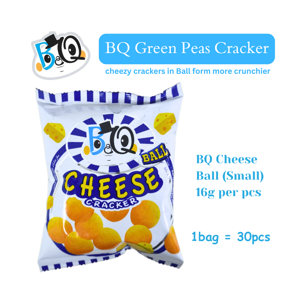 BQ Cheese Ball Cracker (Small) 30pcs