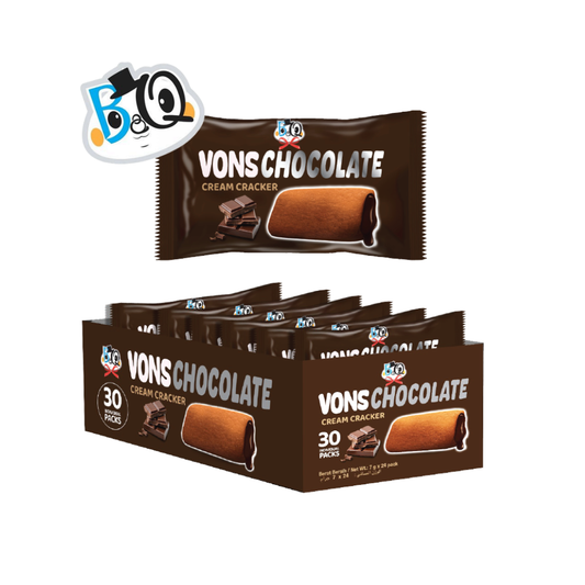 BQ Von's Chocolate Cream Cracker 30pcs