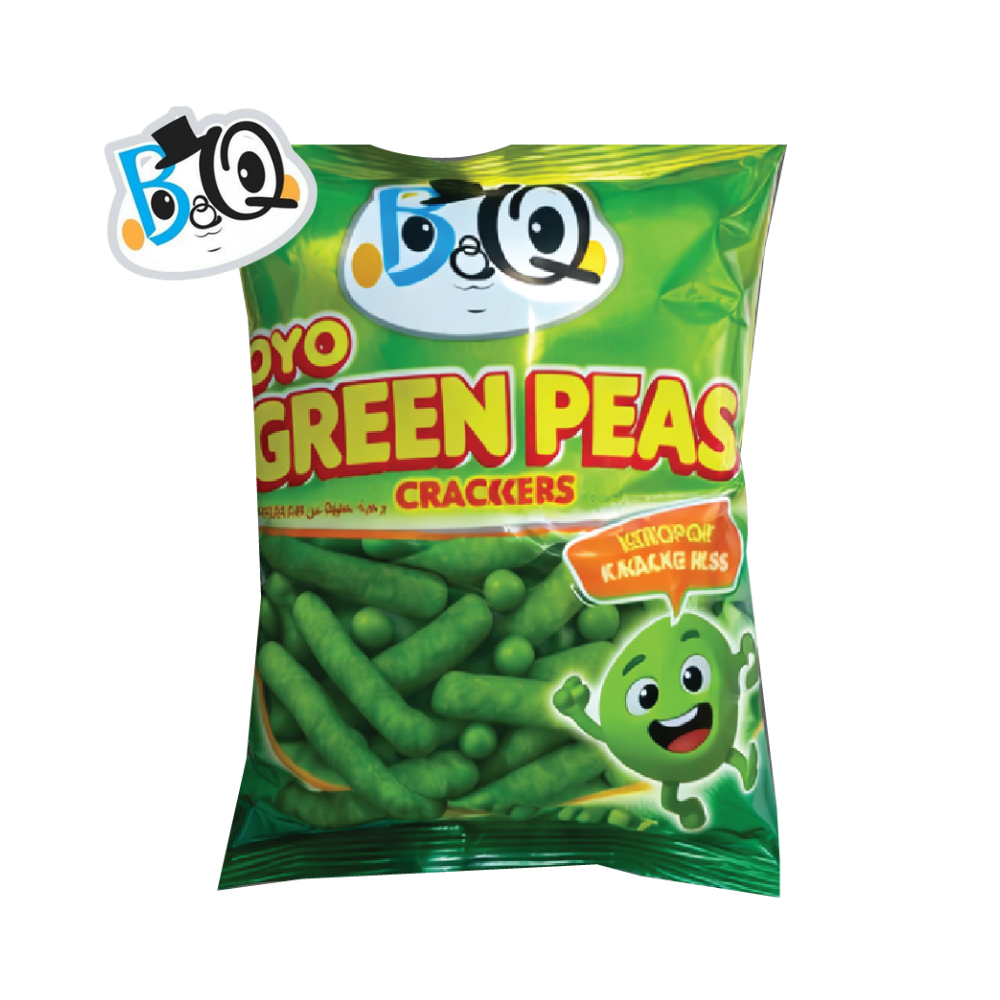 Green Yoyo Peas Snacks (Big 10pcs) (Copy)