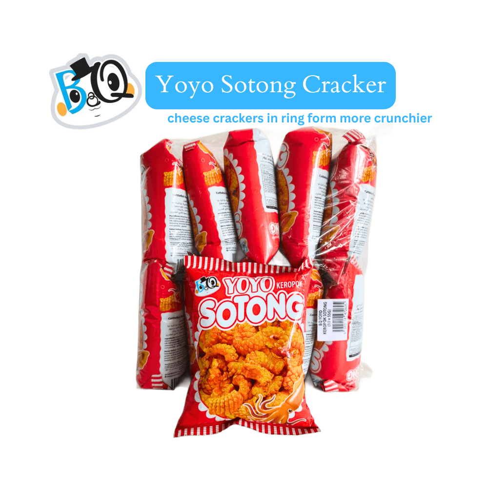 BQ Yoyo Cuttlefish Cracker (Big 10pcs)