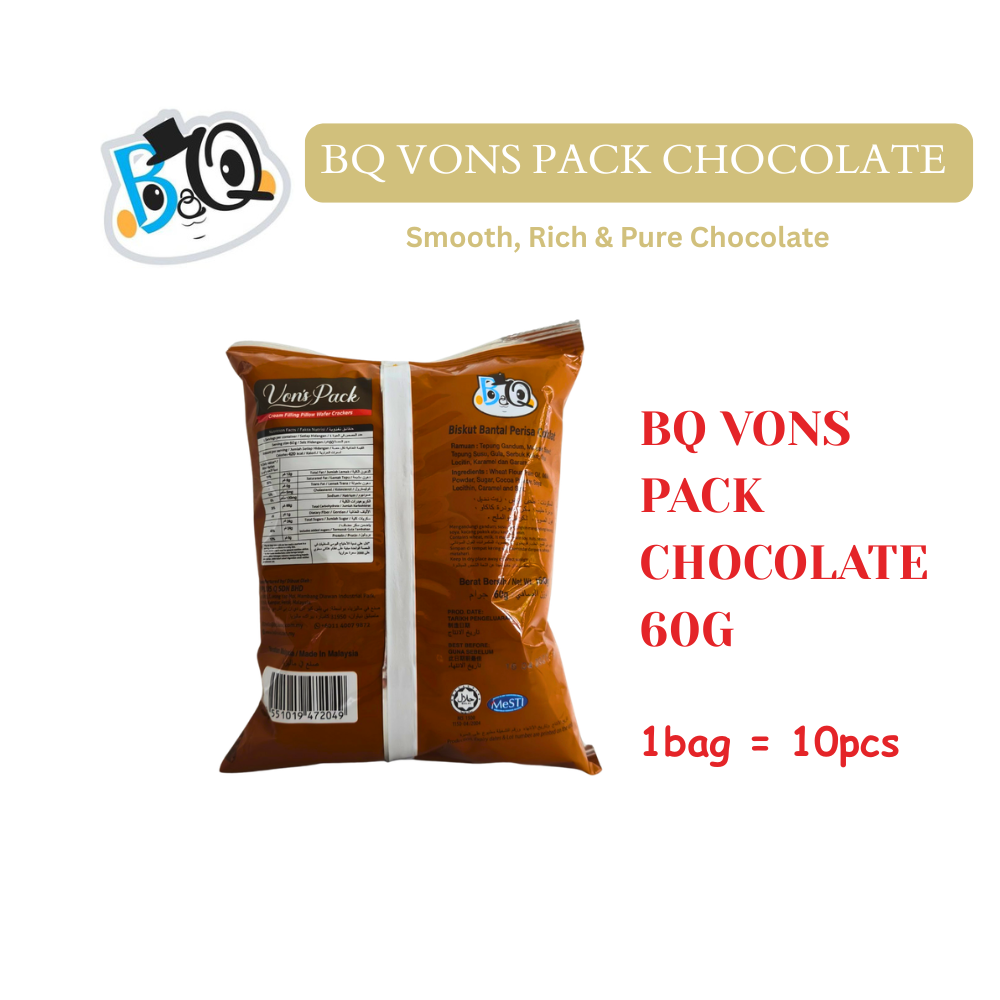BQ Von’s Family Pack Chocolate (Big 10pcs)