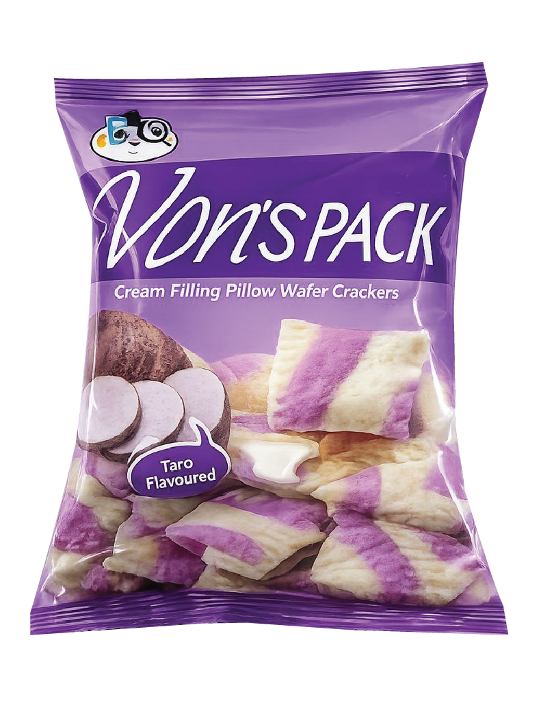 Von’s Pack Crackers - Taro (40pcs)