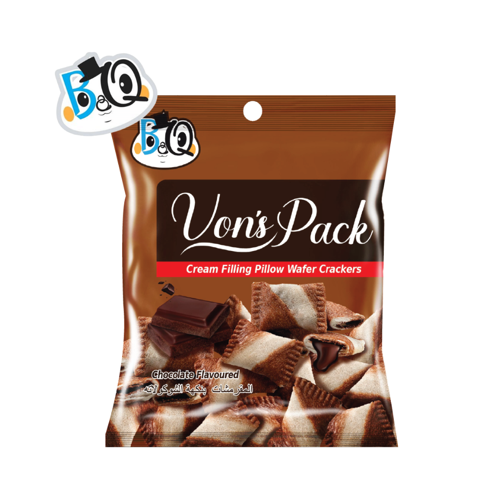 BQ Von’s Pack Crackers - Chocolate (40pcs)